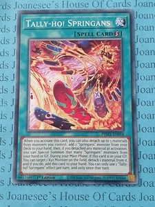 Tally-ho! Tarjeta Springans PHHY-EN054 Yu-Gi-Oh 1ª Edición Nueva - Imagen 1 de 3