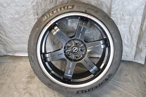 2014 NISSAN GT-R R35 GTR OEM RAYS REAR WHEEL RIM 20X10.5 +25 MICHELIN #16541 - Picture 1 of 12