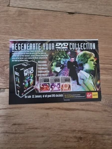 TNEWM15 ADVERT 5X8 BBC DVD - DOCTOR WHO: NEW BEGINNINGS - Picture 1 of 1