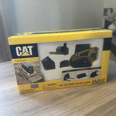 Norscot CAT 247B Multi-Terrain Loader Skid Steer 1/32 Die-Cast Scale 55102 - Image 1 of 4