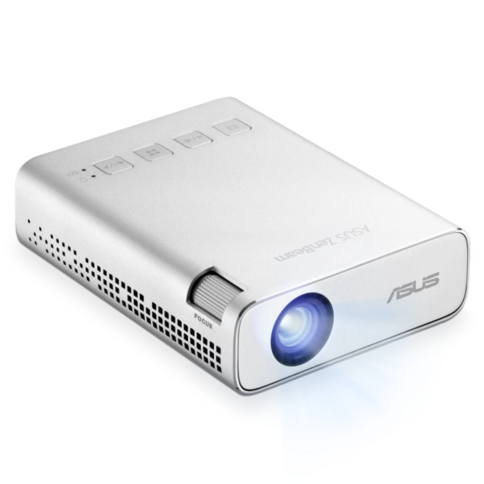 ASUS ZenBeam E1R Mini-LED-Projektor (200 LED-Lumen, WVGA-Auflösung (854x480)) - Bild 1 von 4