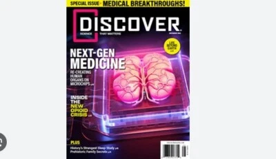 Discover Magazine July-August 2024/ NEXT-GEN MEDICINE - Image 1 of 3