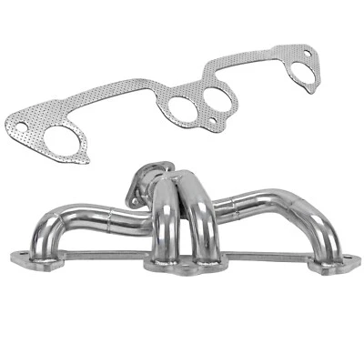 For Jeep Cherokee XJ Wrangler YJ/TJ 1991-2002 L4 2.5L Exhaust Manifold Header US Foto 1 de 4