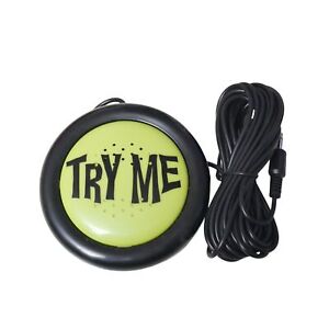 Spirit Halloween Try Me Button For Animatronics Props Animated Plug In NEW