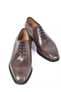 NUOVE scarpe Enzo Bonafe wholecut US 11 UK 10 EU 44 MUSEO VITELLO TALPA 946 - Foto 1 di 7