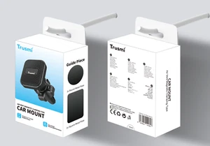 Air Vent Mount Phone Car Holder Ultra Compact Strong Magnets For iPhone 15,14,13 - Picture 1 of 5