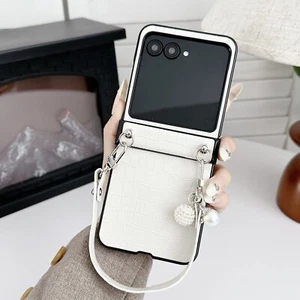 Shockproof Leather Lanyard Hand Strap Case For Vivo X Flip Folding Phone Cover - Picture 1 of 17