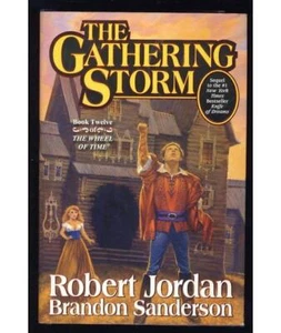 Signed Robert Jordan The Gathering Storm Fantasy The Wheel of Time 1st Edition - Picture 1 of 2