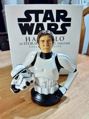 Disfraz de soldado de asalto Han Solo 6" mini busto #1574/3500 gigante suave Foto 1 de 4