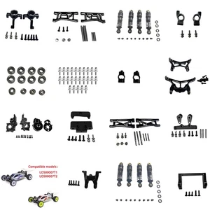 For Losi 1/24 Micro-B 2S 2WD rc car LOS00007T1 /00007T2 Aluminum Upgraded Parts - Picture 1 of 36