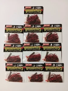 10 Beast Coast Working Man's Premium Swim Jig (5) 5/16 oz. (5) 1/4 oz. Rayburn - Picture 1 of 1