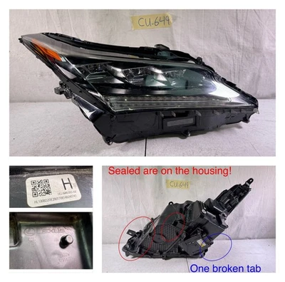Faro derecho diestro triple haz LED OEM 2019 2018 2017 2016 Lexus RX350 RX450h Foto 1 de 4