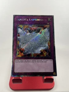 YuGiOh! TCG || Vanity's Emptiness RA03-DE246 Platinum Secret Rare - Bild 1 von 3