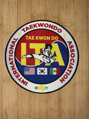 Taekwondo Martial Arts Patch  4 Inch TKD - Image 1 of 3