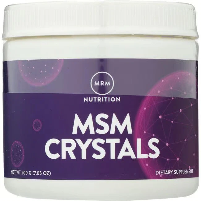 Cristales MRM Nutrition Msm 1000 mg cristales de 7,05 oz Foto 1 de 2