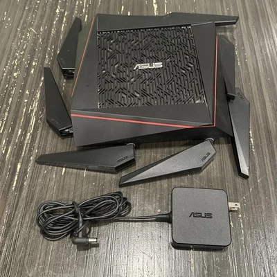 Asus RT-AC5300 Wireless Tri-Band Gigabit Router With Power Cord - Image 1 of 4