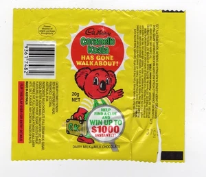 Cadbury Australia Caramello Koala Walkabout Melbourne (yellow)   - Picture 1 of 2