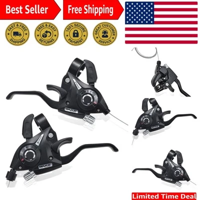 Optical Gear Display 21 Speed Shifter with V Brake Cable - Easy Installation - Image 1 of 4