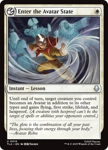 x4 Enter the Avatar State U MTG Avatar: The Last Airbender M/NM, English - Picture 1 of 1