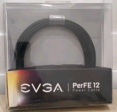 EVGA PerFE 12 Cable, Individually Sleeved Cable, Built  RTX 30 Series , Black - Image 1 of 3