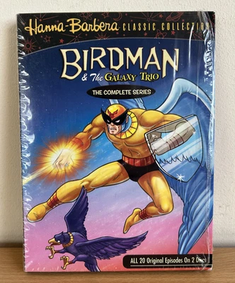 Birdman & The Galaxy Trio The Complete Series DVD Set R1 Vgc - Image 1 of 4
