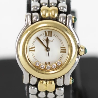 Reloj de cuarzo Chopard Happy Sport 82 8278-22 para mujer, oro amarillo de 18 quilates Foto 1 de 4