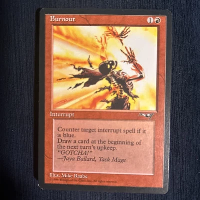 Magic The Gathering - Burnout -  Alliances Regular - Image 1 of 2