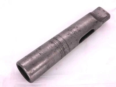 STANDARD MT#2 INSIDE TO MT#3 OUTSIDE MORSE TAPER ADAPTER SLEEVE 4.4 OAL MT2 MT3 Foto 1 de 4