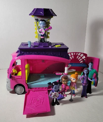 Disney Vampirina Touring Van Scream Girls Fangtastic Family Figures Accessories Cover