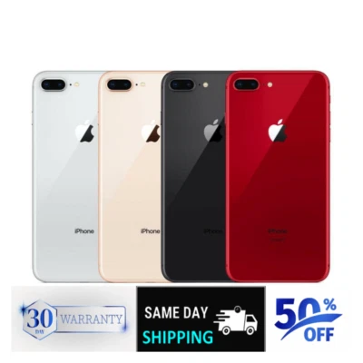 Apple iPhone 8 Plus 64GB 5.5" Display Unlocked T-Mobile Red/Gold CDMA+GSM - Image 1 of 4