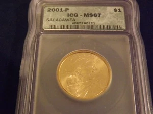 2001-P $1 Sacagawea - Picture 1 of 2