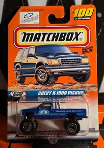 1999 MATCHBOX AT YOUR SERVICE ** CHEVY K-1500 PICKUP ** #100 1:64 SERIES 20 - Picture 1 of 2
