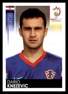 Panini Euro 2008 Sticker - Dario Knezevic Croatia Hrvatska No. 187
