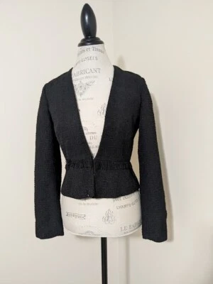 Женский черный блейзер/куртка Jaclyn Smith - Изображение 1 из 4