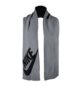 Nike Sport Scarf Adult Unisex NWT $35 Gray Black