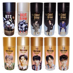 BTS x Hot Cold Brew Coffee Bottle RM V Suga Jungkook J-Hope Jimin Jin Photocard - Picture 1 of 44