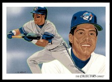 1993 Upper Deck Team Checklist Unmarked #815 Roberto Alomar Toronto Blue Jays