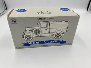 Spec Cast 1/25 Ford Model A Tanker Die Cast Coin Bank - Picture 1 of 9