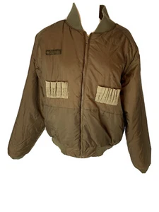 Columbia Coat Duck Hunting Reversible Bomber Insulated Jacket Size M Vintage - Picture 1 of 7