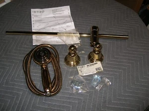 Brizo #RP36003BB Traditionelle Schiebestange Handbrause/Brillanz Messing *NOS* - Bild 1 von 14