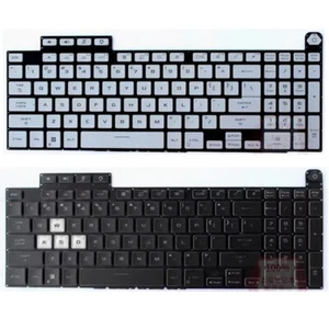 Teclado de repuesto para portátil ASUS FX507R FX507 FA507Z Air 2022 negro/blanco - Imagen 1 de 3