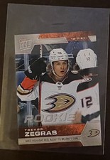 2021-22 Topps Now Sticker Trevor Zegras Rookie