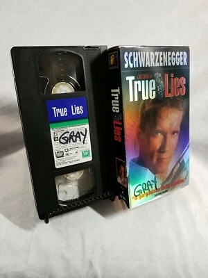 True Lies (VHS Tape, 1995) Arnold Schwarzenegger  - Image 1 of 2