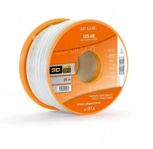 Koaxialkabel 135dB LOKMANN GOLD EDITION Digital HD Class A, 25m - Bild 1 von 1