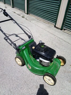 John Deer jx 75 self propelled mower -  works as it should - very nice -READ ALL - Image 1 of 4