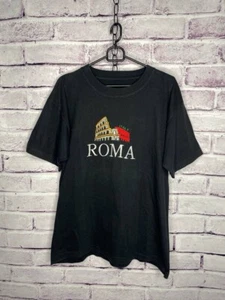 MENS vintage T-shirt Roma Italy I streetwear - Picture 1 of 5