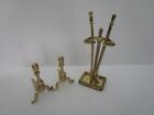 Metal Dollhouse Fireplace Accessories Andirons Stand Shovel Poker 1:12 size