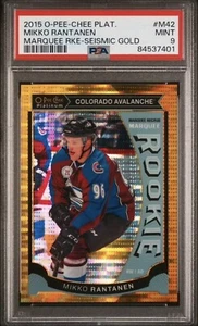 2015 OPC PLATINUM GOLD /50 MIKKO RANTANEN RC PSA 9 - Picture 1 of 2