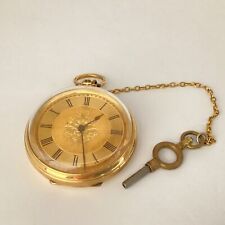 Antique Victorian Era 18ct Gold Pocket Watch S#564