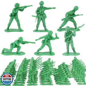 3 otters 80PCS Army Men Action Figures, Plastic Army Men Toy Soldiers Men Sol - Picture 1 of 5